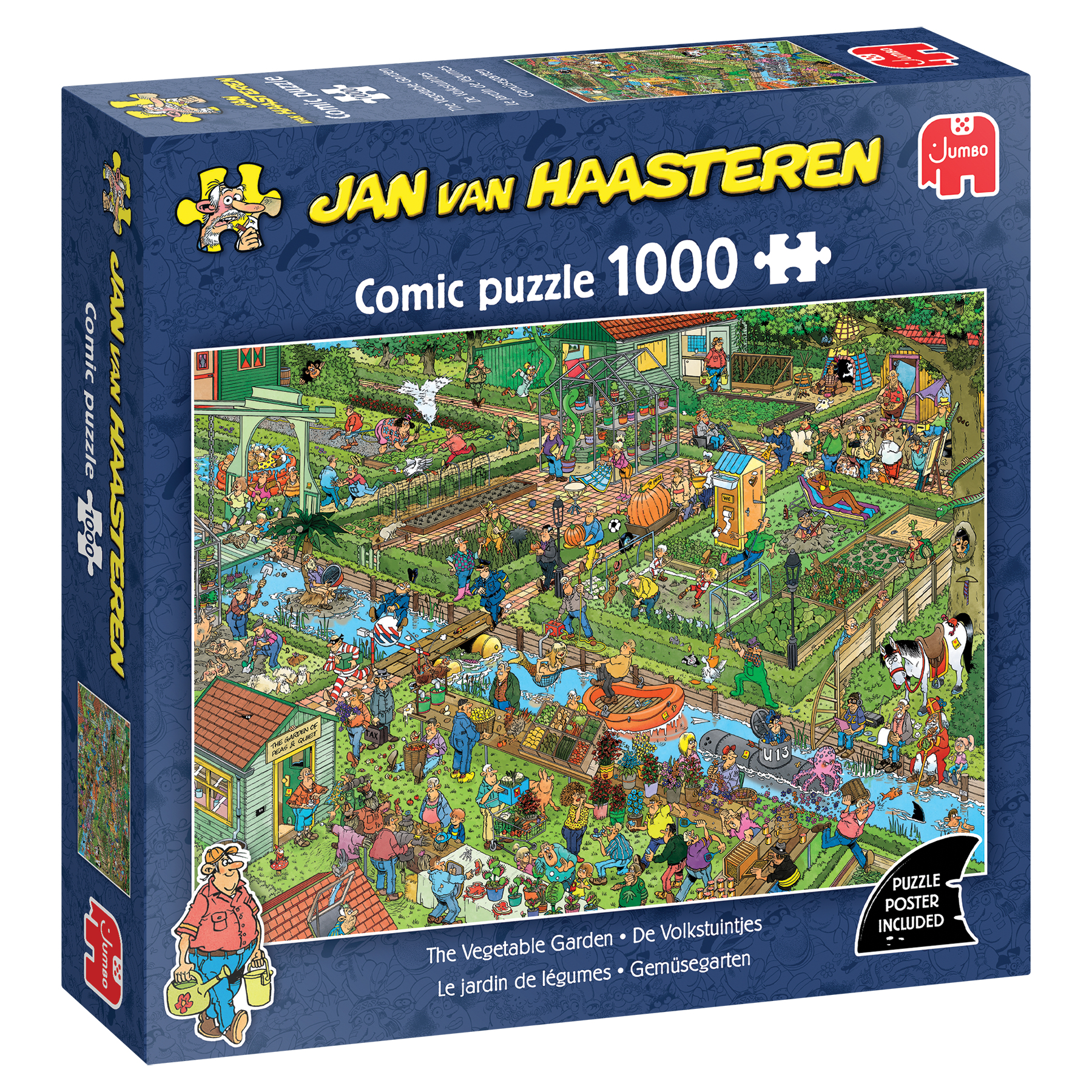 Jan van Haasteren The Vegetable Garden Pussel 1000 bitar, Jumbo