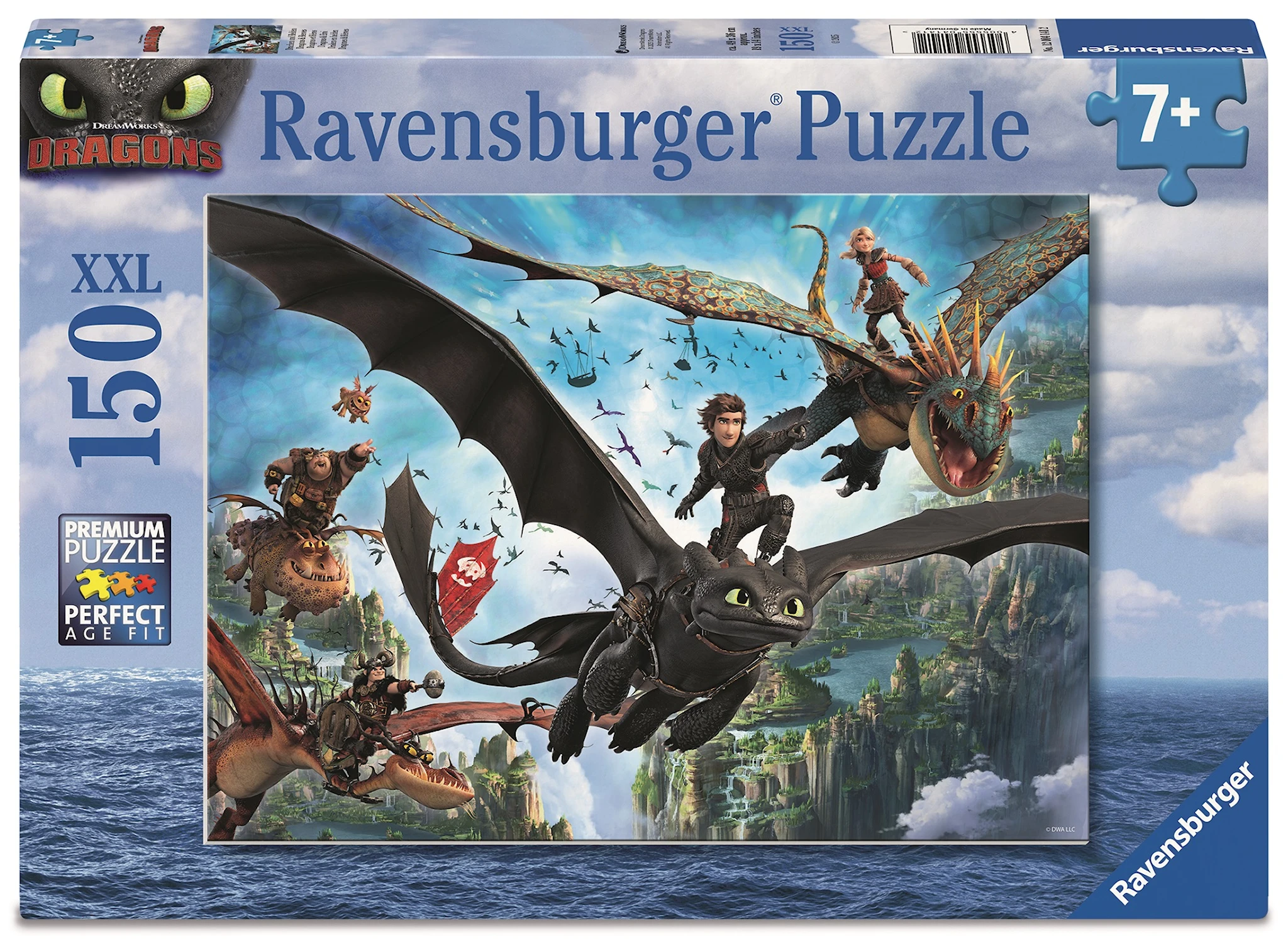 Tuotekuva ille Dragons & Heroes 150p Ravensburger