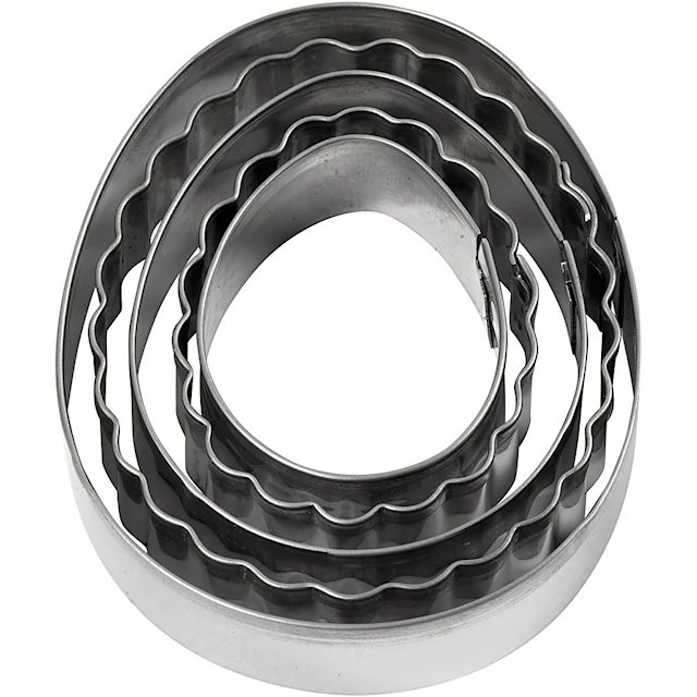Utsticksform Ägg 8 cm 5-pack Creativ Company