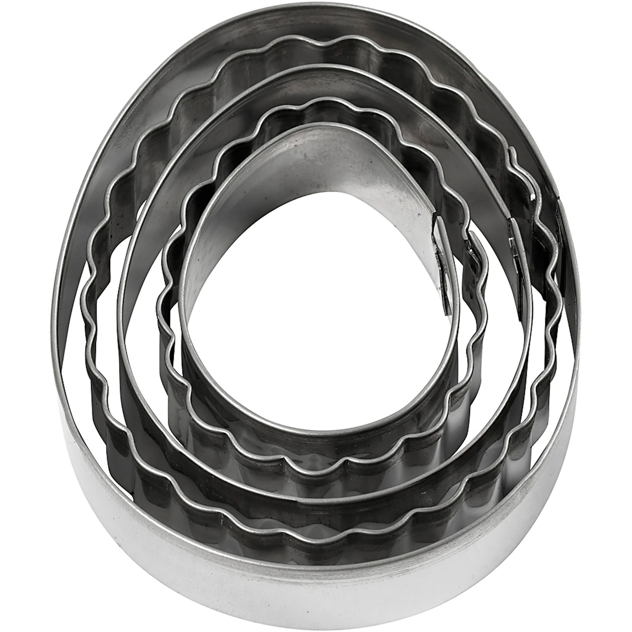 Produktbilde for Utstikksformer, egg, str. 8 cm, 5 stk./ 1 pk.