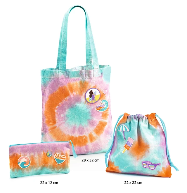 DIY-Kit Tygpåsar med Batik Djeco