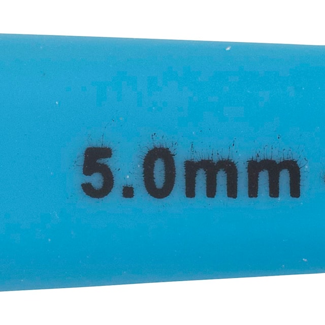 Tuotekuva 4 - Virkkuukoukku, nro 5, Pit. 13,3 cm, koko 5 mm, sininen, 1 kpl