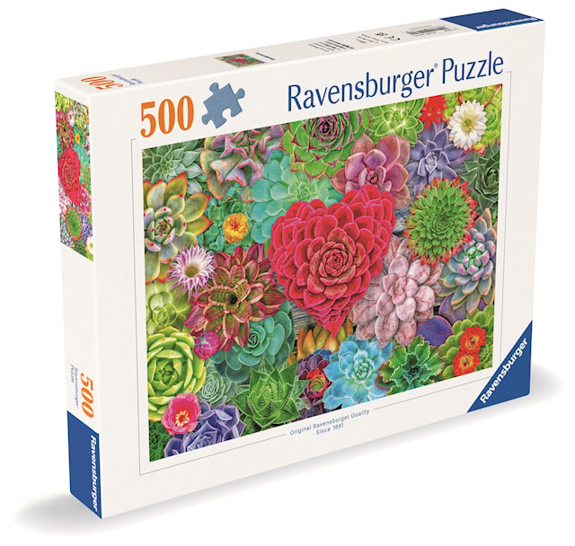 Produktbilde 3 for Kjærlighet blomster 500p Ravensburger