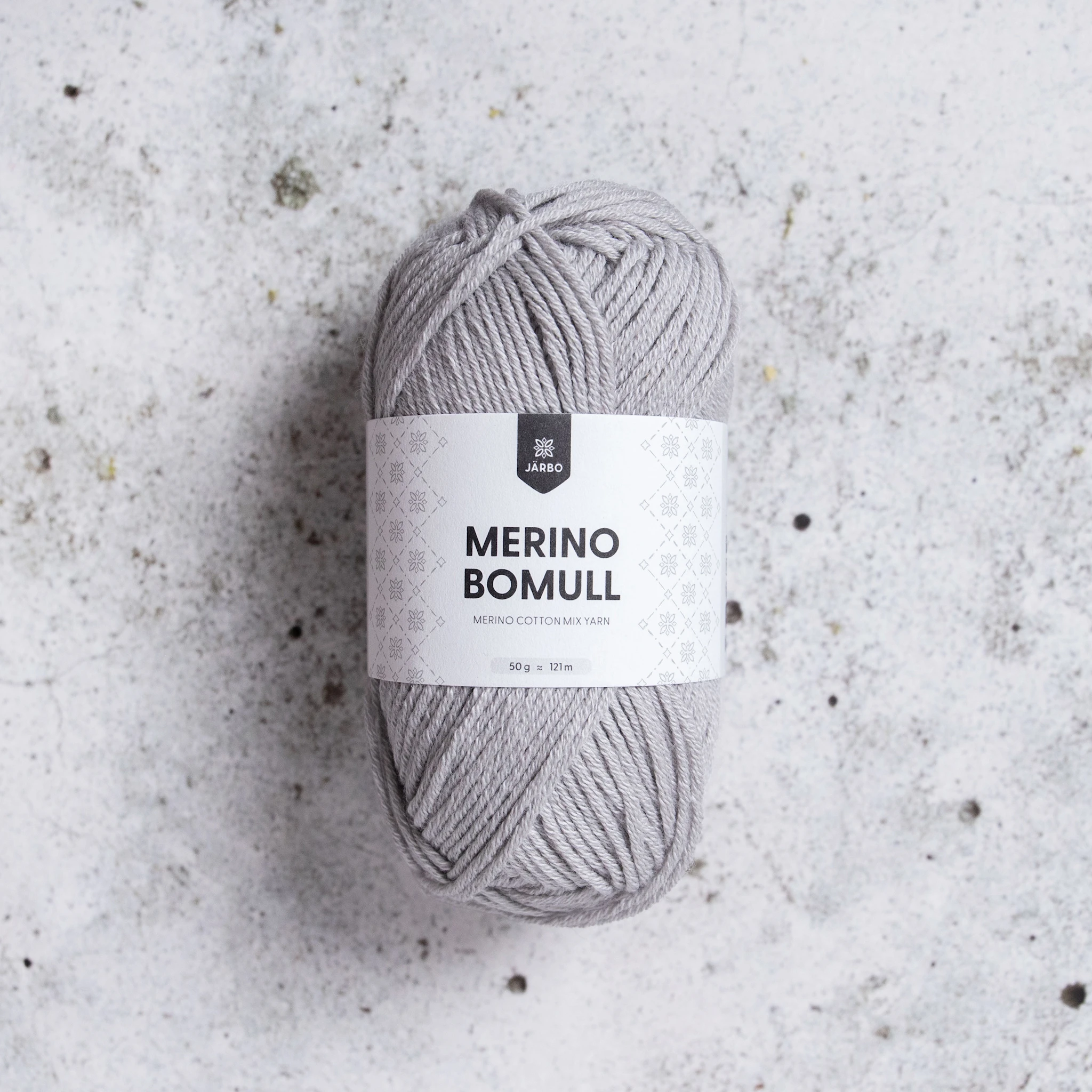 Produktbild för Merino Bomull 50 gr Järbo