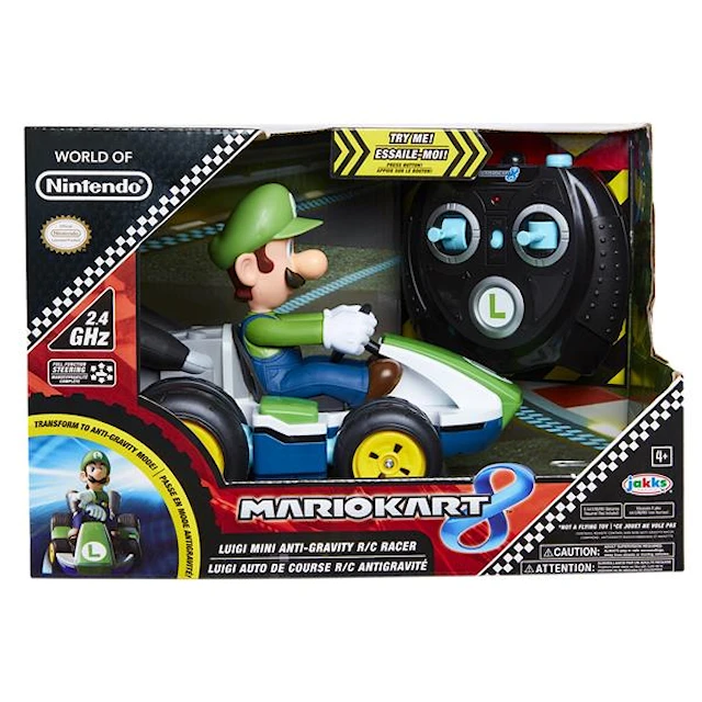 Super Mario Kart Mini RC Rader Radio Controlled Car Luigi