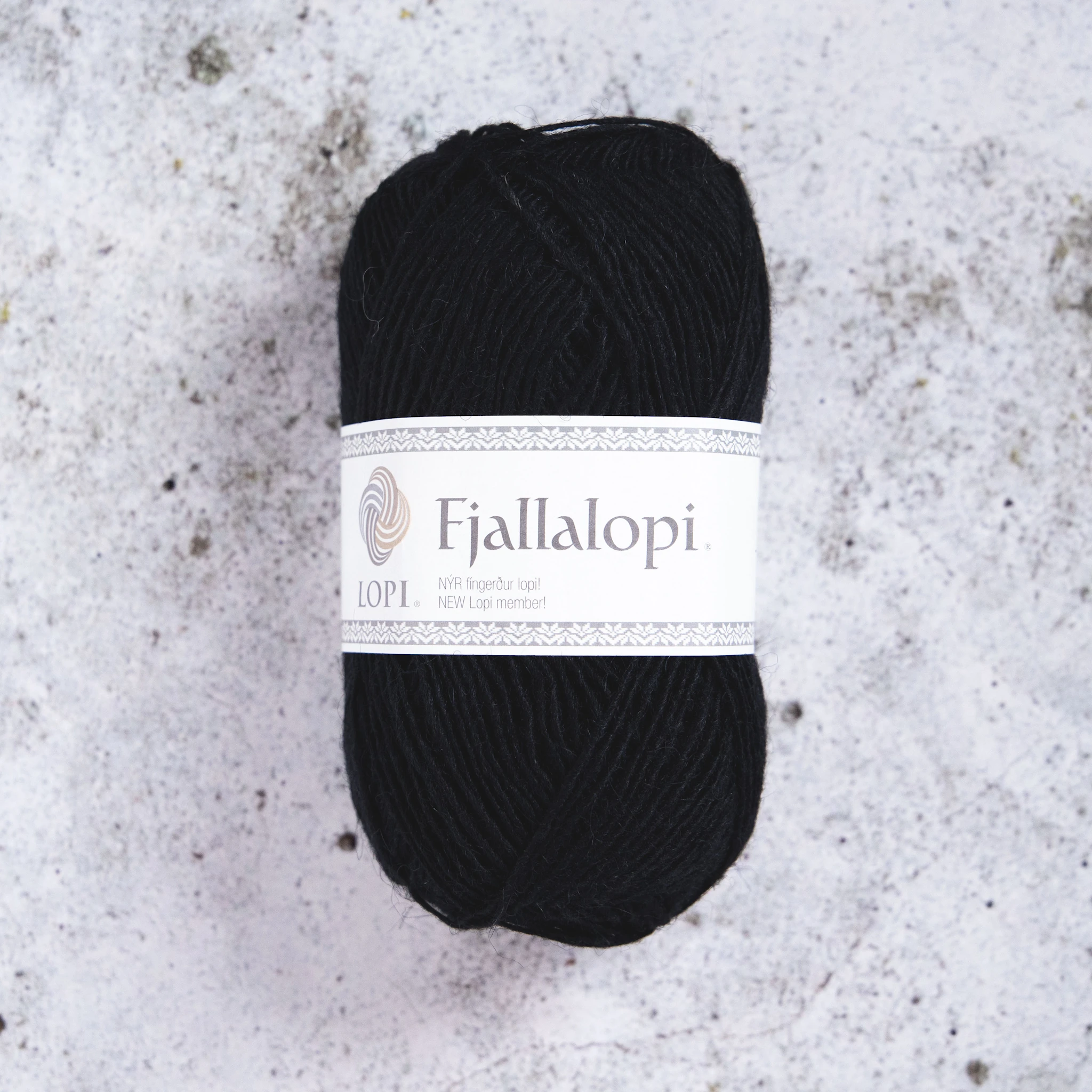 Tuotekuva ille Fjallalopi Villalanka 50g Raven Black 59 Istex