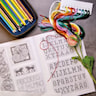 Produktbild för konstnärsmaterial & hobby/broderi & handarbete/broderi & tillbehör/broderipaket