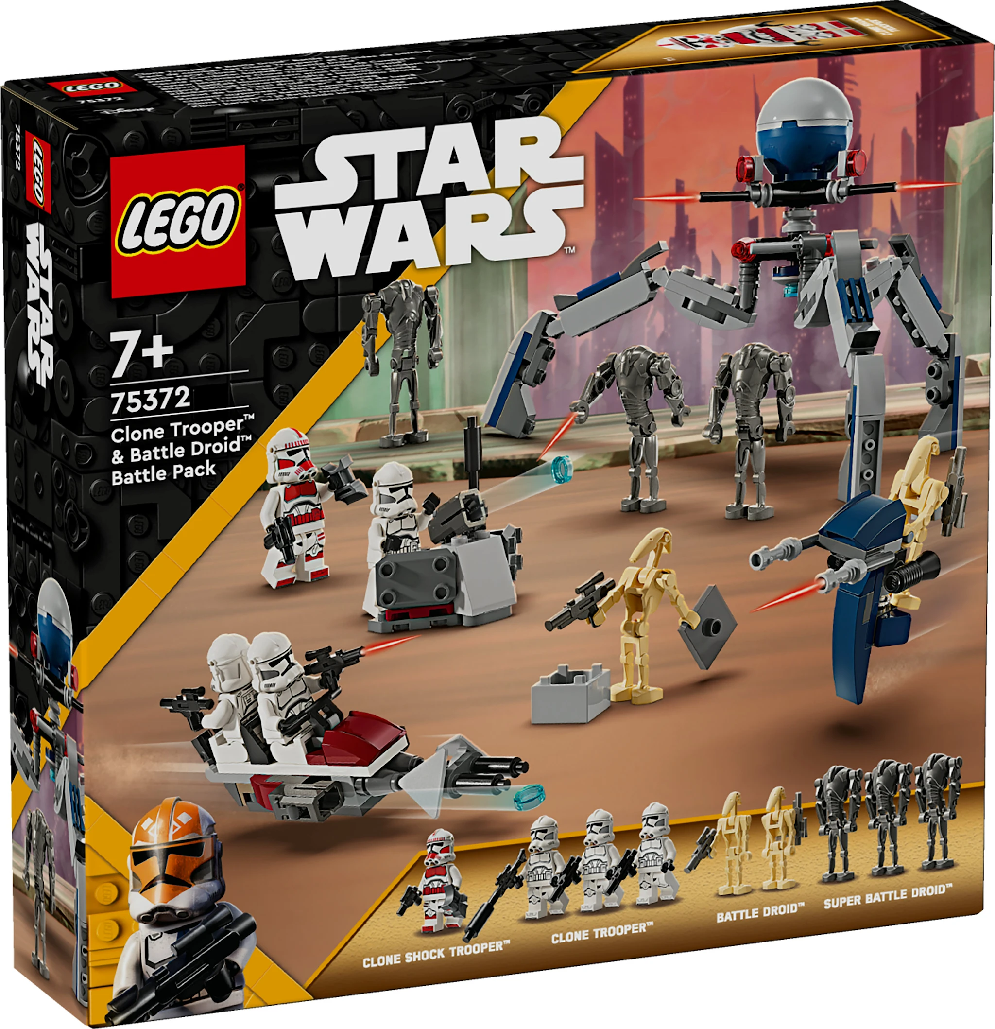 Tuotekuva ille Kloonisoturin ja taisteludroidin taistelupakkaus LEGO® Star Wars TM (75372)