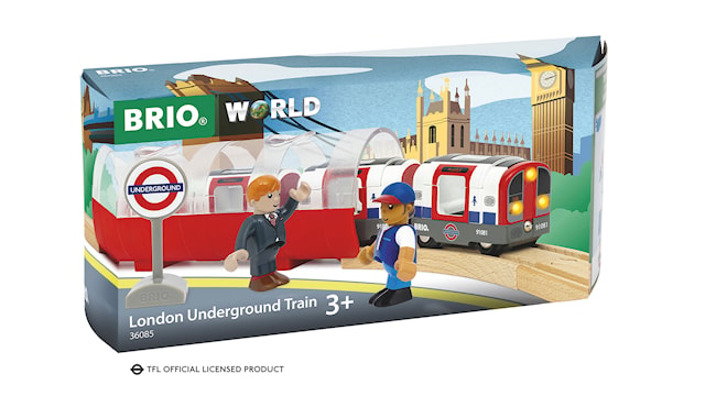 Produktbild 5 för Londons Tunnelbana Världens Tåg Brio (36085)
