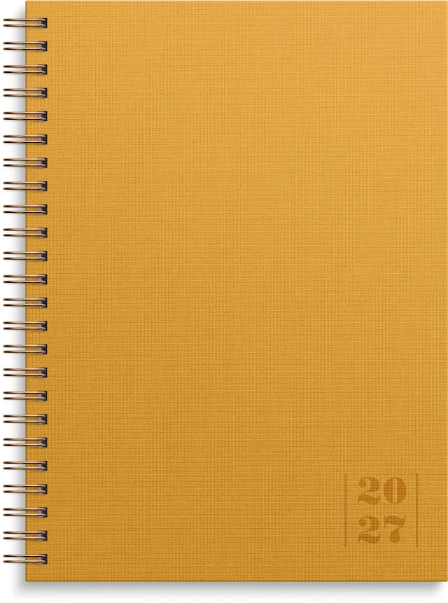 Kalenteri 2027 Business Textile Musta Burde