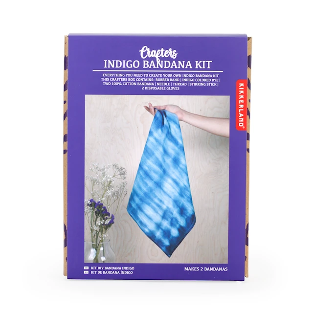 Batikkisarja Indigo Bandana Crafters