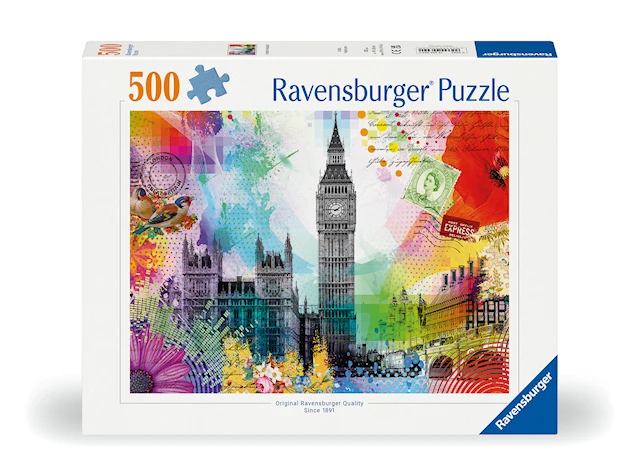 Pussel London Postcard 500 bitar, Ravensburger