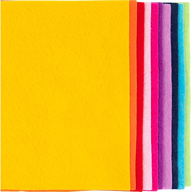 Askarteluhuopa, A4, arkki 210x297 mm, paksuus 2 mm, värikäs, 10 kpl/ 1 pkt
