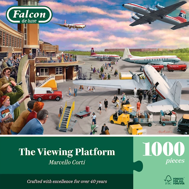 Pussel The Viewing Platform 1000 bitar, Falcon