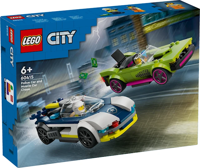 Jakt med polisbil och muskelbil LEGO® City (60415)