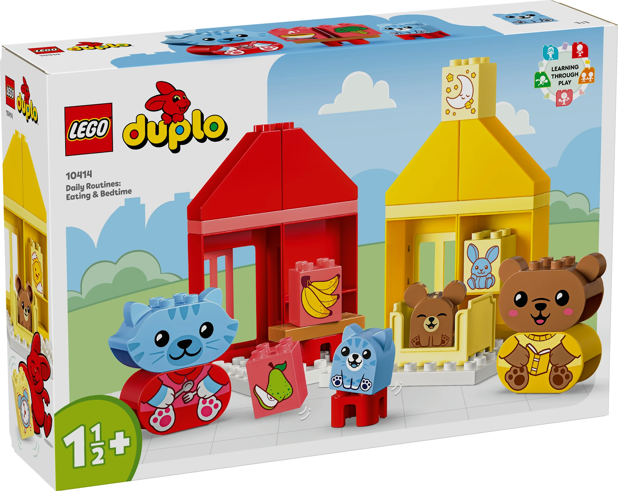 Produktbilde for Hverdagsrutiner: Måltider og leggetid LEGO® DUPLO My First (10414)