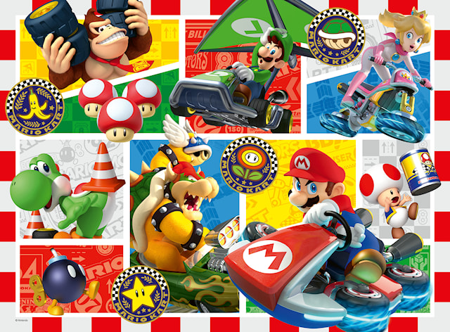 Tuotekuva 2 - Mario Kart Palapeli 150 palaa XXL, Ravensburger