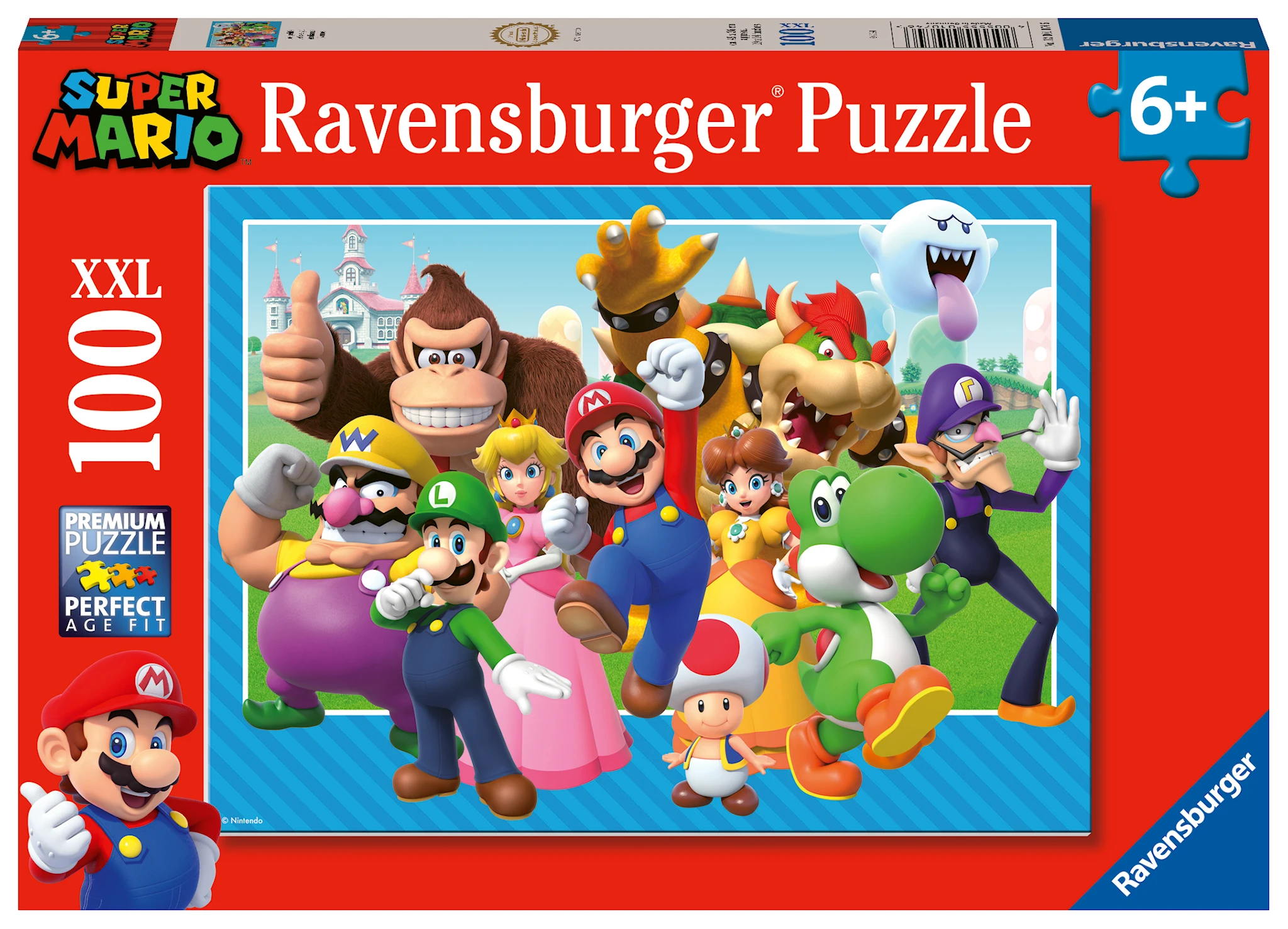 Produktbilde for Puslespill Super Mario 100 brikker, Ravensburger