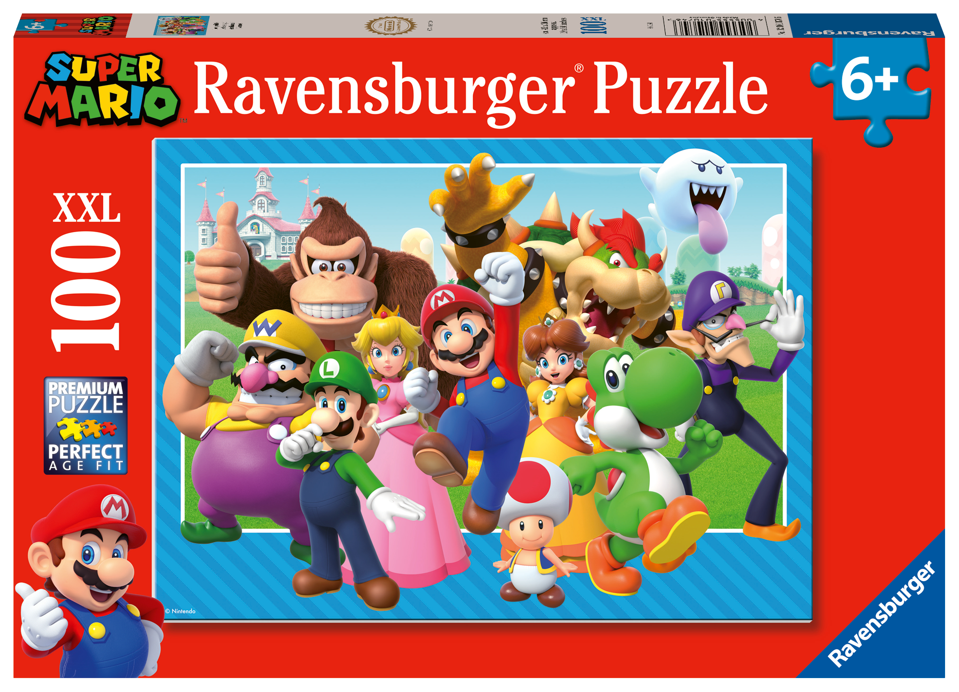 Pussel Super Mario 100 bitar, Ravensburger