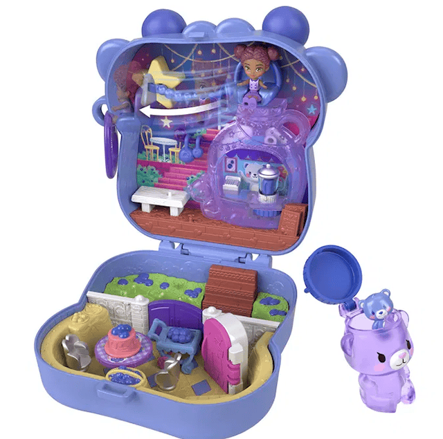 Produktbild 2 för Blue-Beary Besties Lekset Polly Pocket
