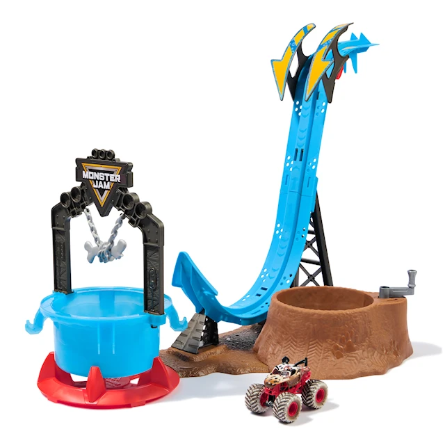 Monster Jam 1:64 Mud Blasters Dunk Tank -leikkisarja