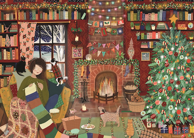 Produktbild 2 för Home for Christmas Pussel 1000 Bitar, Ravensburger