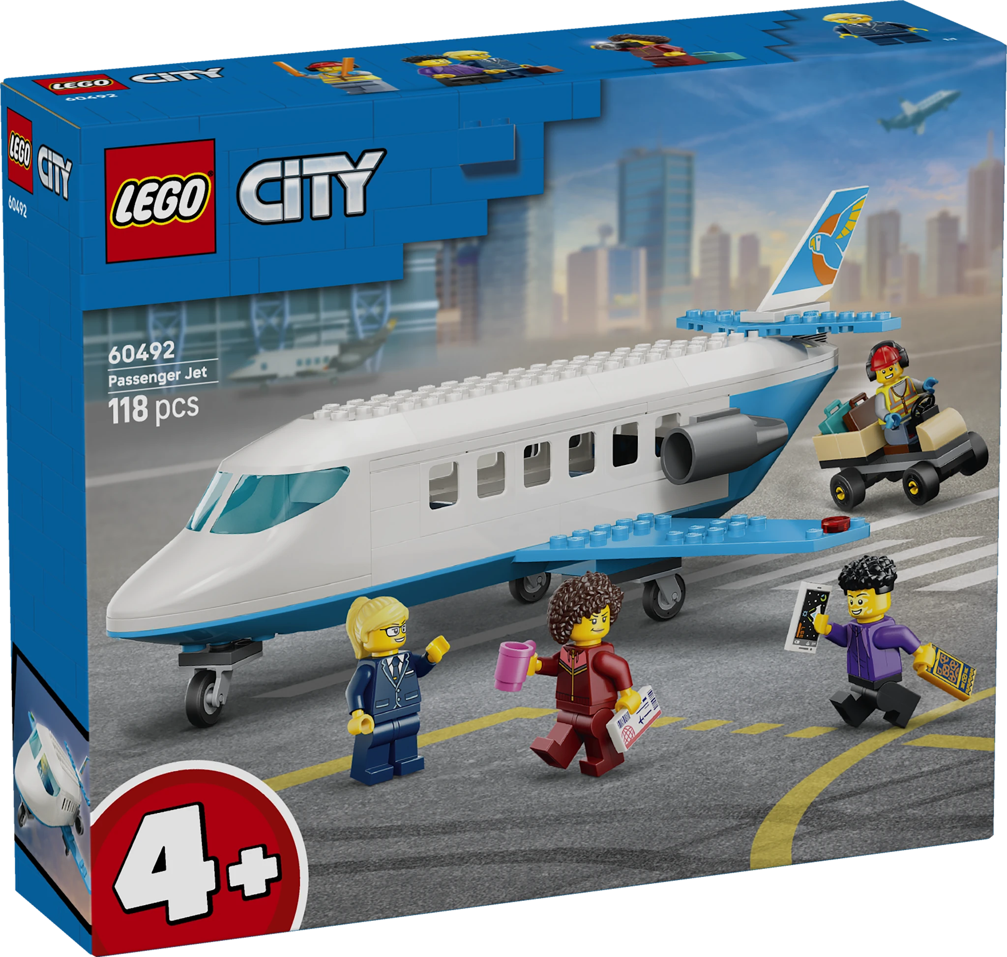 Tuotekuva ille Suihkumatkustajakone LEGO® City (60492)