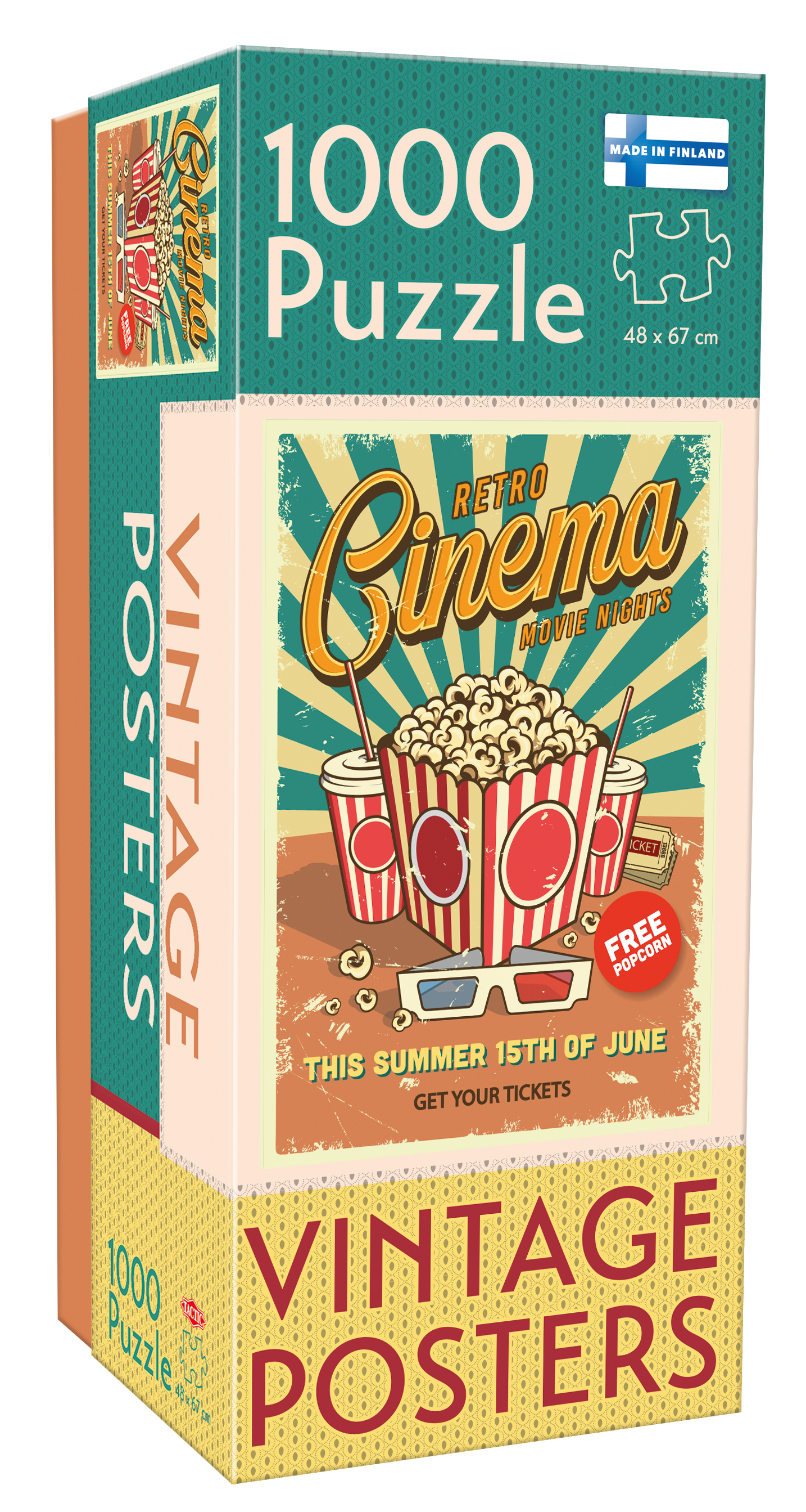 1000 palaa Vintage Retro Cinema Tactic