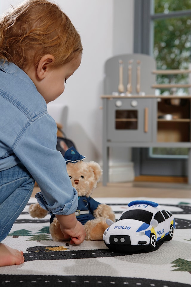 Tuotekuva 3 - Poliisiauto Teddykompaniet