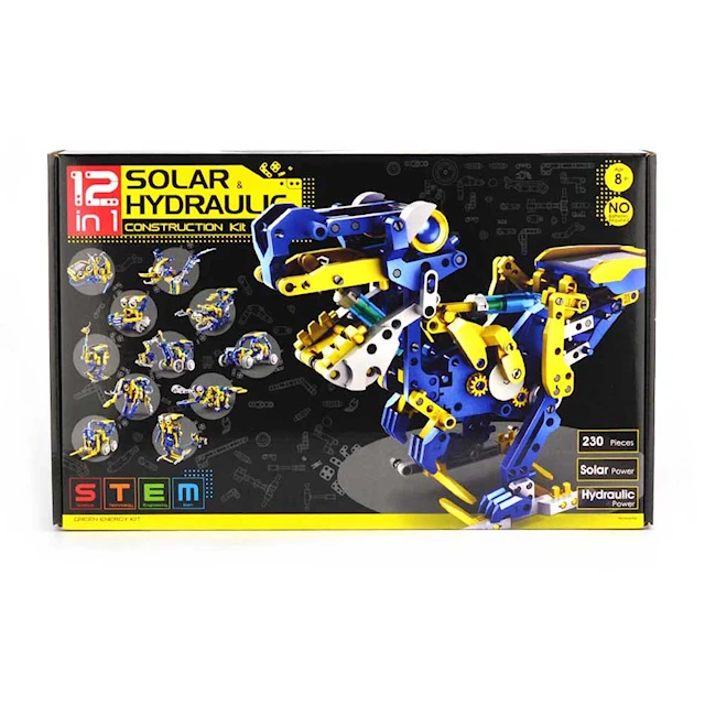 SOLAR CONSTRUCTION KIT 12in1 230pcs