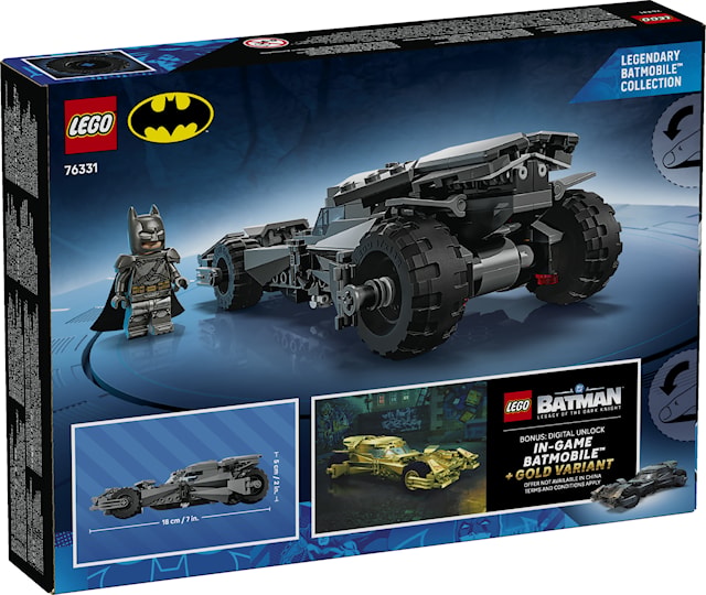 Tuotekuva 4 - Batman v Superman™ – Batmobile™ LEGO Super Heroes DC (76331)