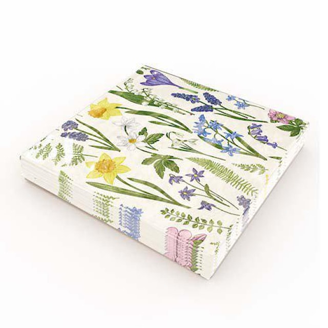 Produktbilde 2 for Matservietter Landskapsblomst 20-pack Gullers