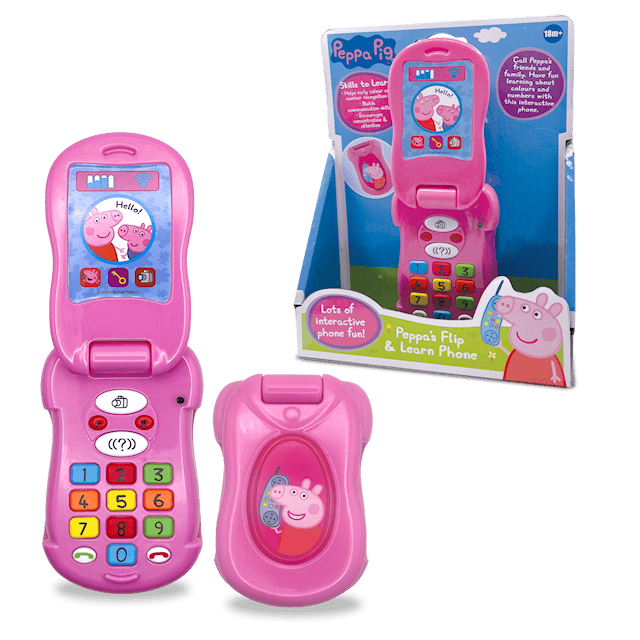 Produktbilde 4 for Peppa Gris Vend og Lær Aktivitetstelefon (SE/NO/FI/DK)