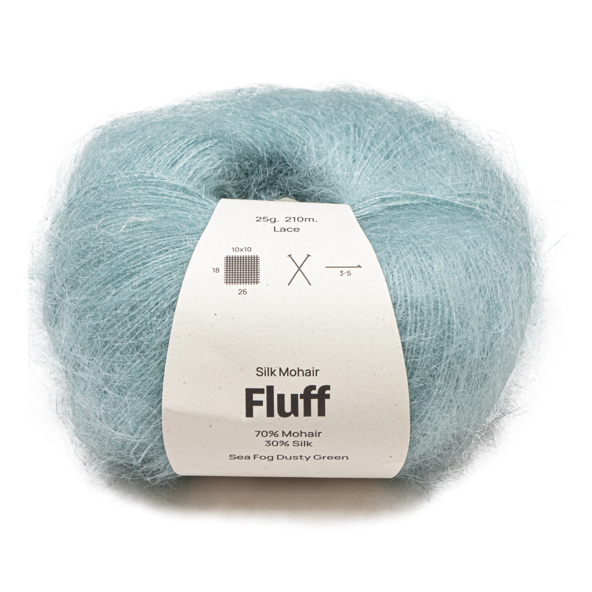 Produktbilde for Silk Mohair Fluff 25 gr Adlibris