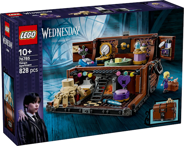 Produktbild 1 för LEGO Wednesday – Thing’s Apartment (76785)