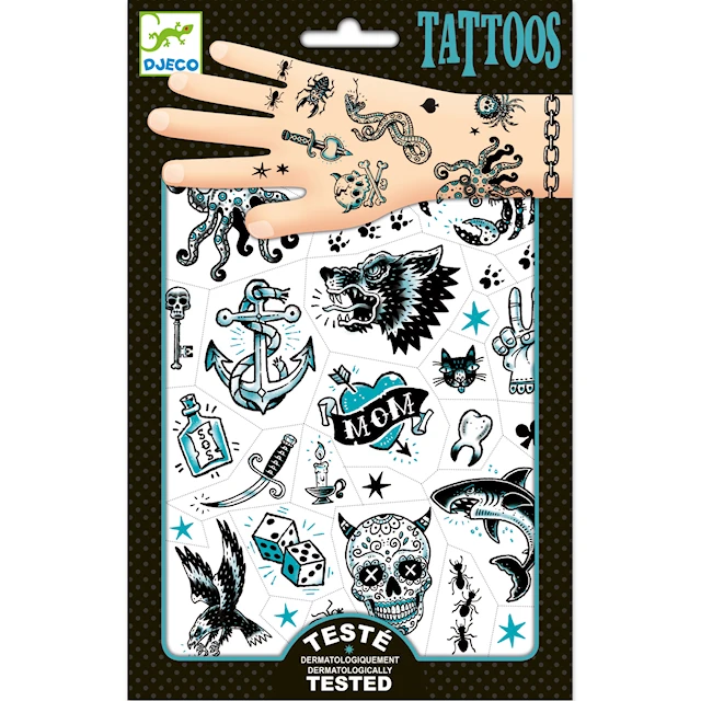Dark Side -tatuointi Djeco