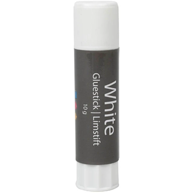 Liimapuikko White, Pyöreä, 10 g, 1 kpl
