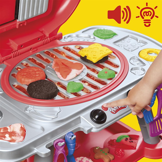 Tuotekuva 4 - PD Sizzlin Grill Playset PLAY-DOH