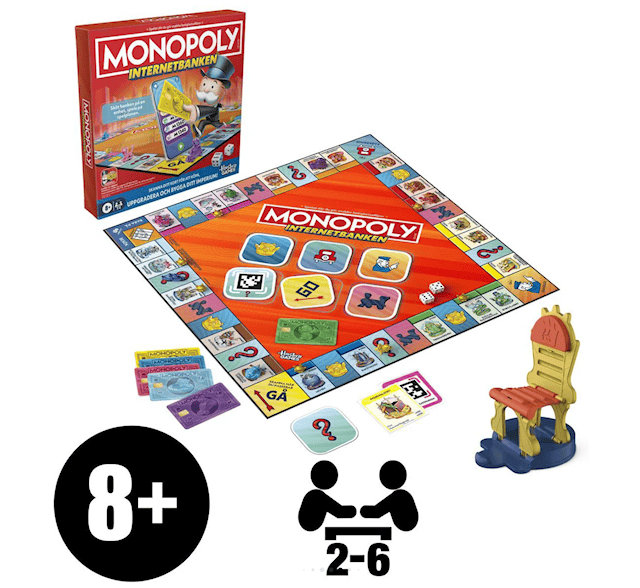 Produktbilde 2 for Monopol App Banking Brettspill Hasbro (SE)