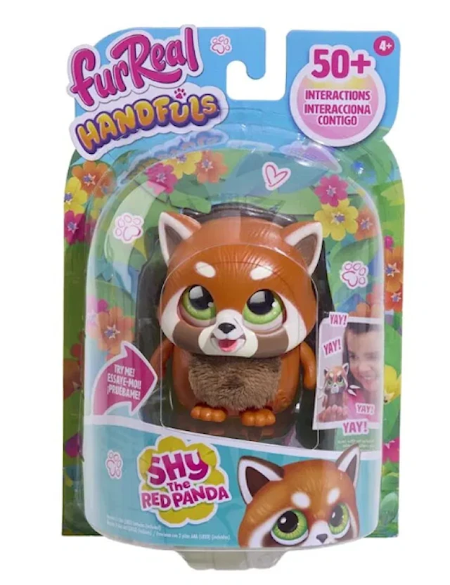 Handfuls punaista pandaa FurReal