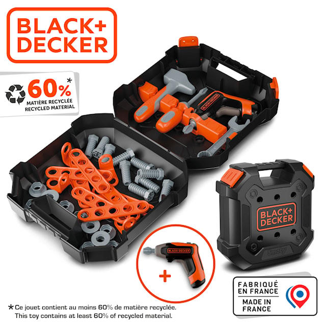 Produktbilde 2 for Smoby Black + Decker Verktøykasse med Tilbehør