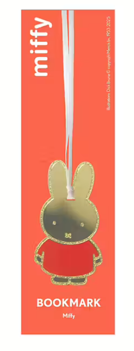 Bokmärke Miffy Röd Klänning Pluto Design