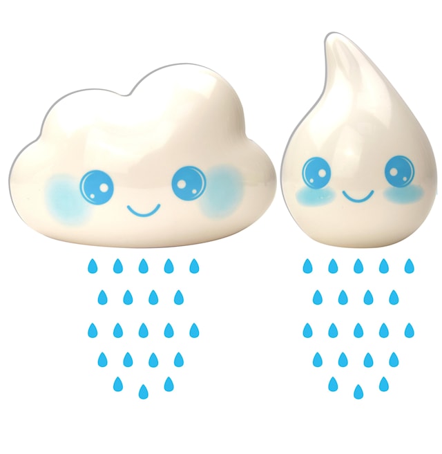 Produktbild 1 för Water Drops Clouds Happy Baby