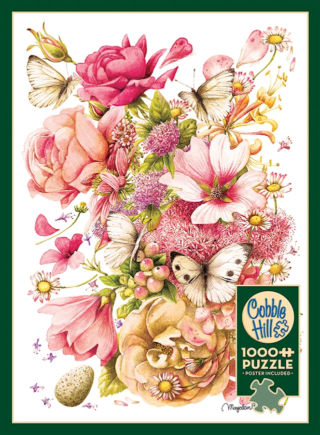 Palapelit Bastin Bouquet 1000 palaa, Cobble Hill