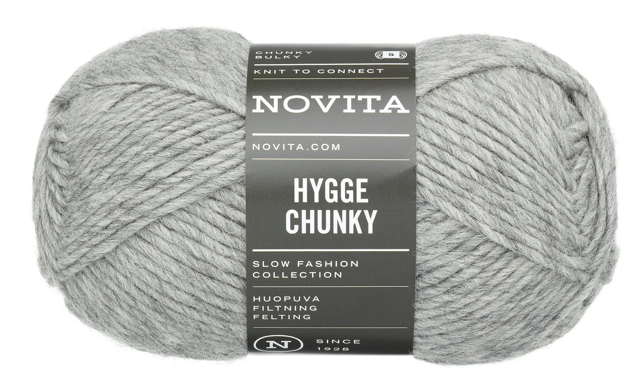 Produktbild för Hygge Chunky Ullgarn 100 gr Novita