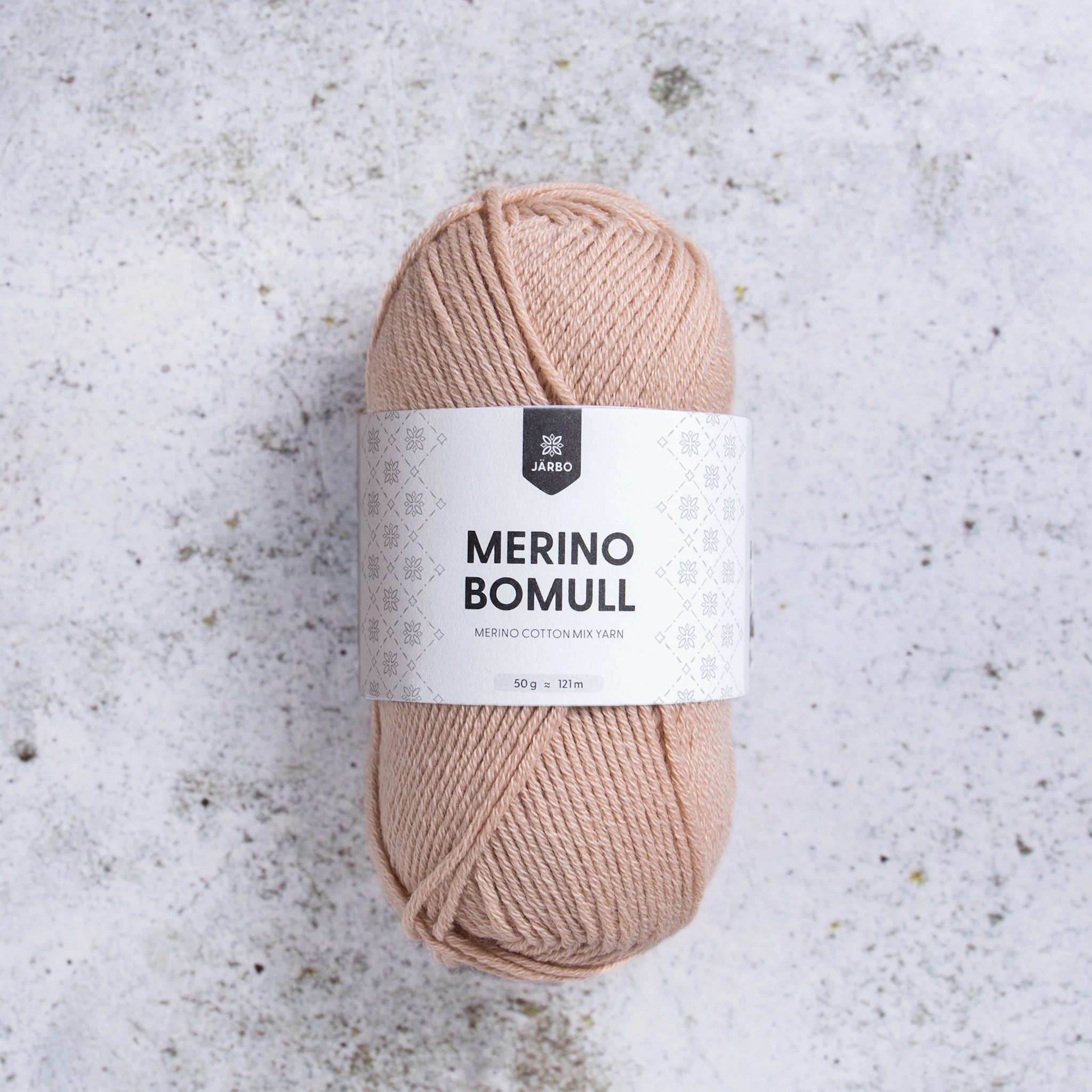 Produktbild för Merino Bomull 50 gr Järbo