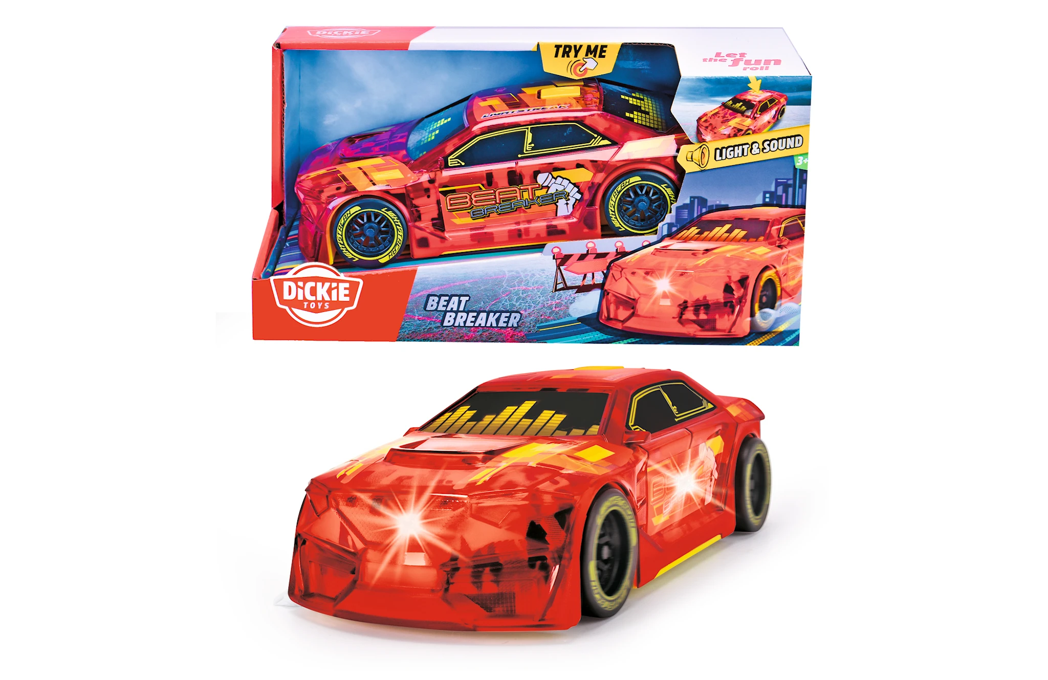 Produktbild för Beat Breaker Racerbil Dickie Toys