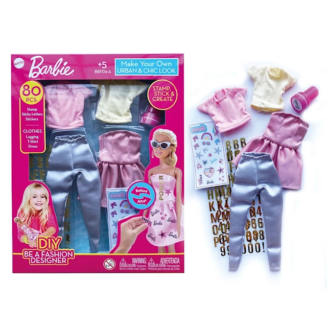 Barbie Make Your Own Urban & Chic Look -vaatesetti Barbie