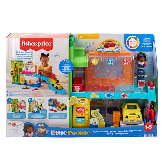 Produktbild 4 för Garage med Ljud och Ljus Little People Fisher Price