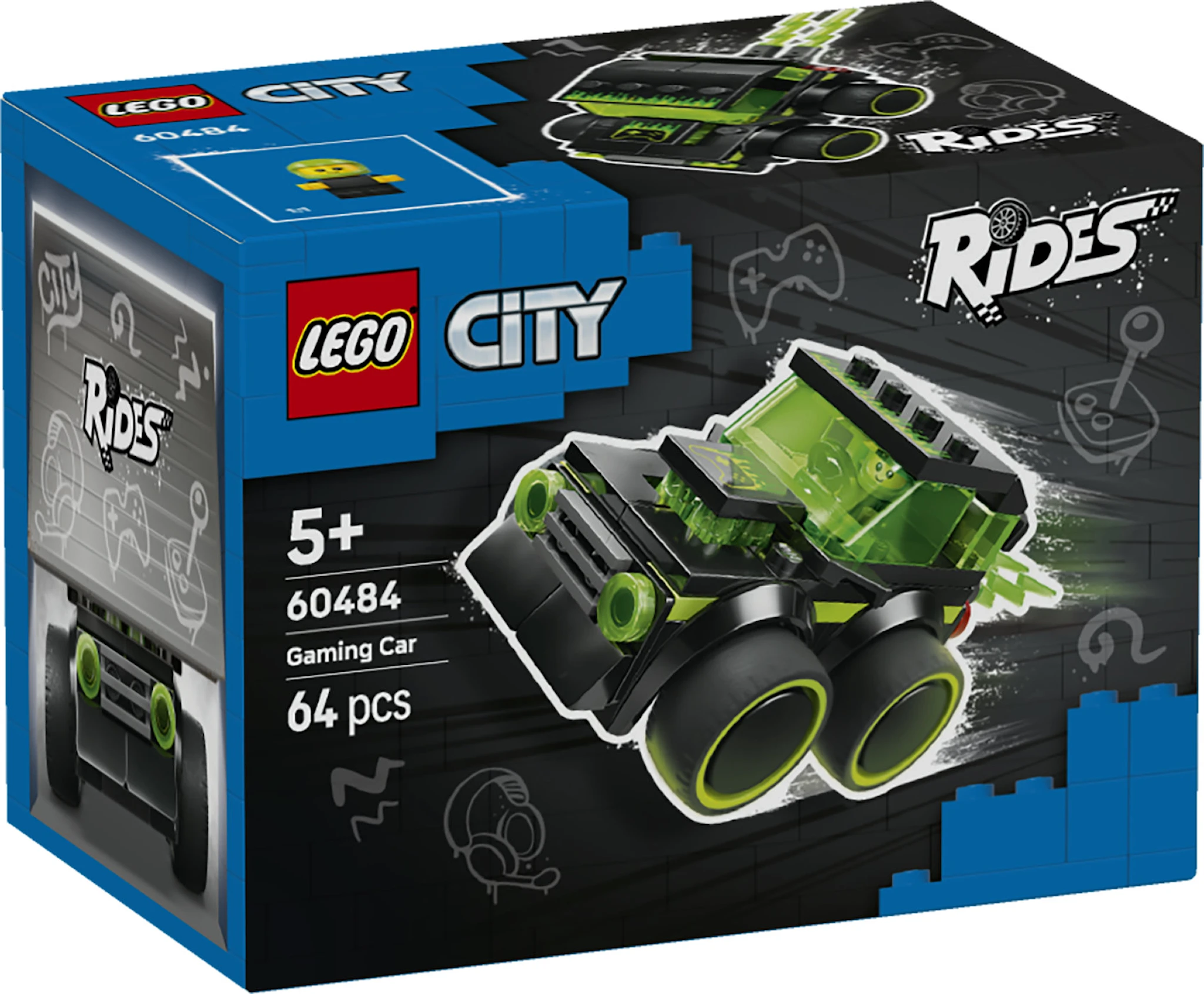 Produktbild för Fordon – spelracerbil LEGO City Brick Rides (60484)